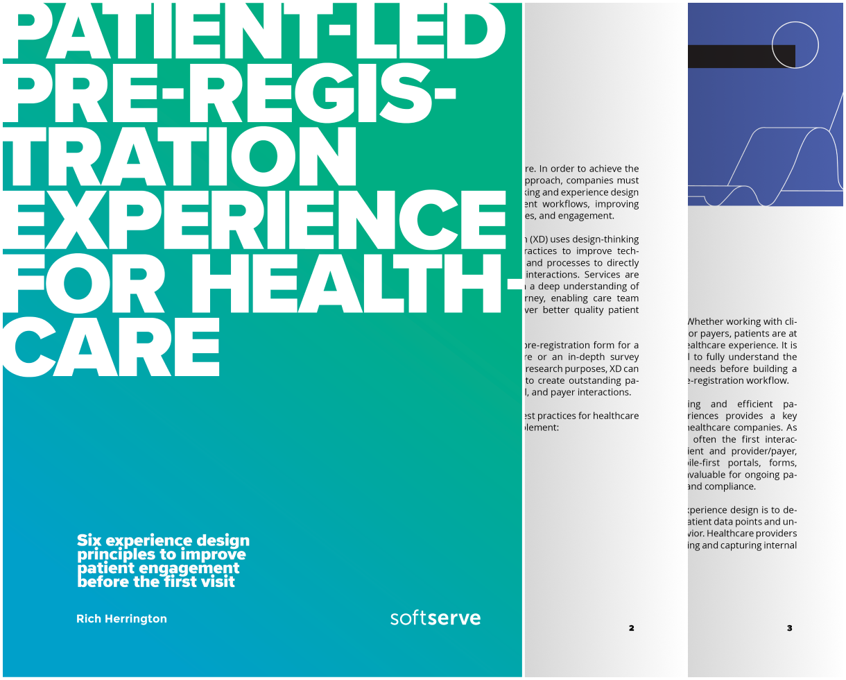 Patient-Led Pre-Registration Experience for Healthcare