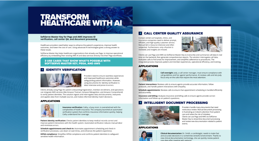 Use cases for healthcare image